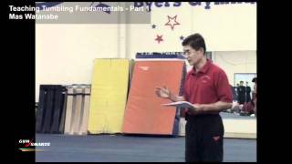 Teaching Tumbling Fundamentals - Part 1 - Mas Watanabe