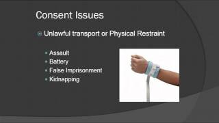 Medical/Legal Principles for the EMT Lecture