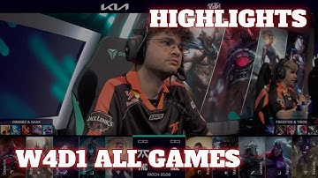LEC Spring 2025 W4D1 - All Games Highlights | Full Day Week 4 Day 1 LEC Spring  2025