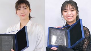 小倉優香＆大原優乃、第6回カバーガール大賞受賞に喜びの声