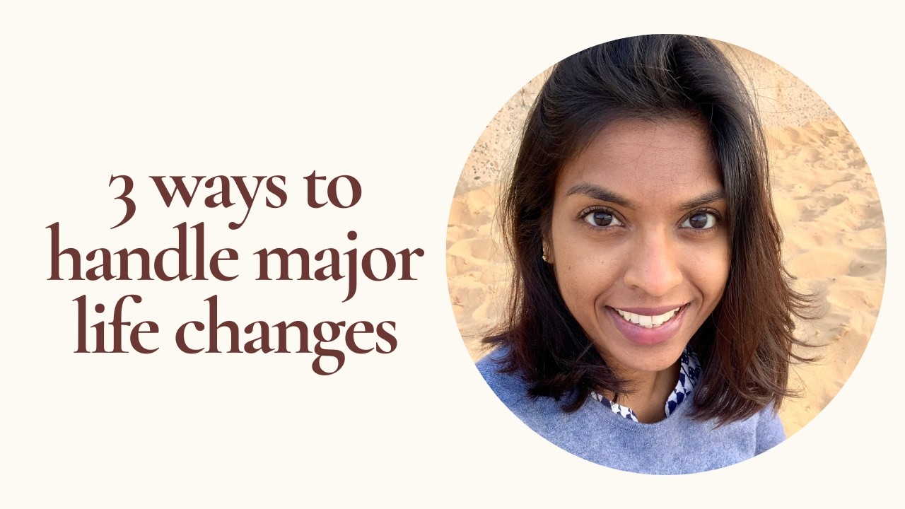 3 ways to face challenging life transformations - YouTube