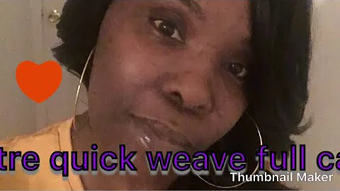 A QUICK REVIEW OF THE OUTRE (BRENDA) QUICK WEAVE W...