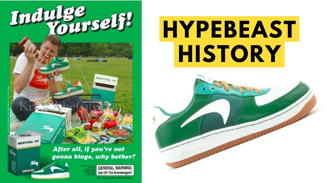 Menthol 10s by Ari Saal Forman, on Nike and Newport Cigarettes - Hypebeast History - YouTube