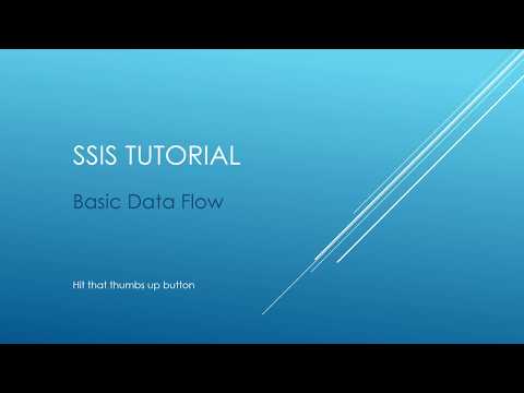 Video: SSIS Data Flow vazifasini qanday tuzatish mumkin?