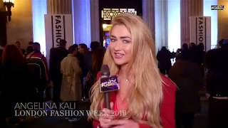 LUXURY BRANDS WITH ANGELINA KALI - LFW INTERVIEW WITH ROCKY STAR