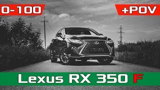 Lexus RX 350 (AL20) разгон 0-100 /Лексус РХ 350 F Sport Acceleration Racelogic