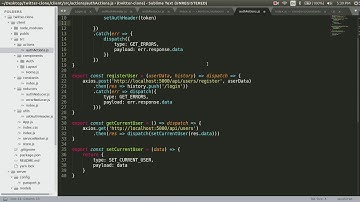 Fullstack Twitter Clone with Nodejs, Express, MongoDB, React - Part 9