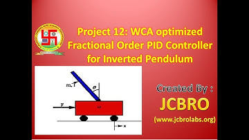 EEE Project 5: WCA Optimized FOPID Controller for Inverted Pendulum