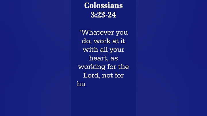 "Colossians 3:23-24 - Serve with Heart & Purpose | JulietGems Bible Inspiration"