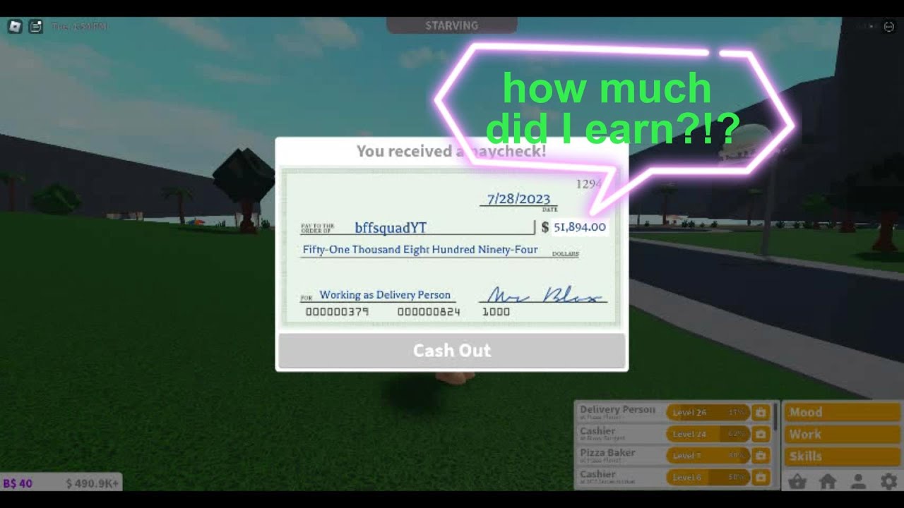 HOW MUCH MONEY CAN I EARN IN 30 MINUTES IN BLOXBURG?!? *with excellent ...