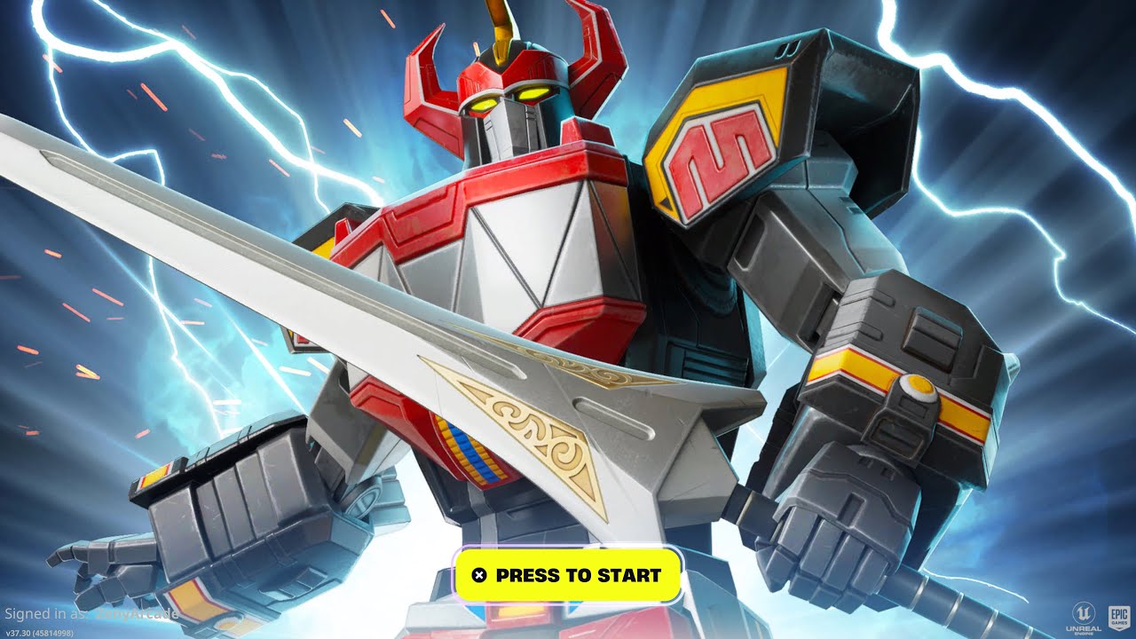 Fortnite Power Rangers - Megazord Update: C6S4 - How to Play As Megazord 