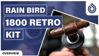 Rain Bird 1800 Spray Conversion to Drip Retro Kit | SprinklerSupplyStore.com