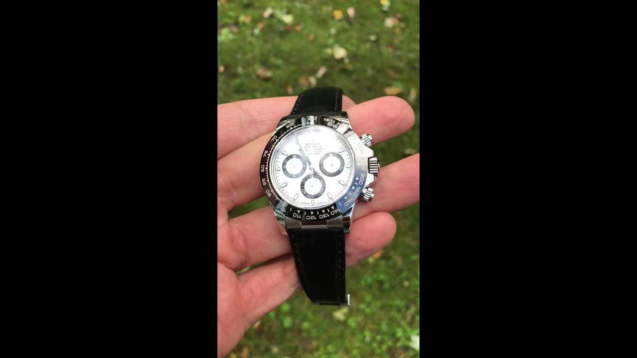 Rolex Daytona 116500 on OEM Alligator Strap