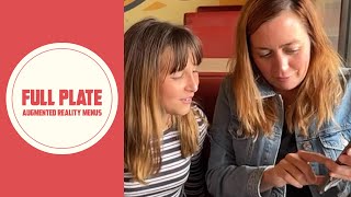 FULL PLATE - App-Free Augmented Reality Menus for Restaurants US Market