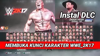 CARA MEMBUKA KUNCI KARAKTER GAME W2K17 DI PS3 screenshot 1