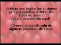 Del amor y otras palabras. Palabras listas para usarse 6