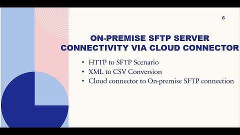 SAP CPI | On-premise SFTP server Connectivity Via Cloud Connector