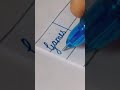 Day 4 Easy 5 letter cursive words for practice. #handwriting cursive writing