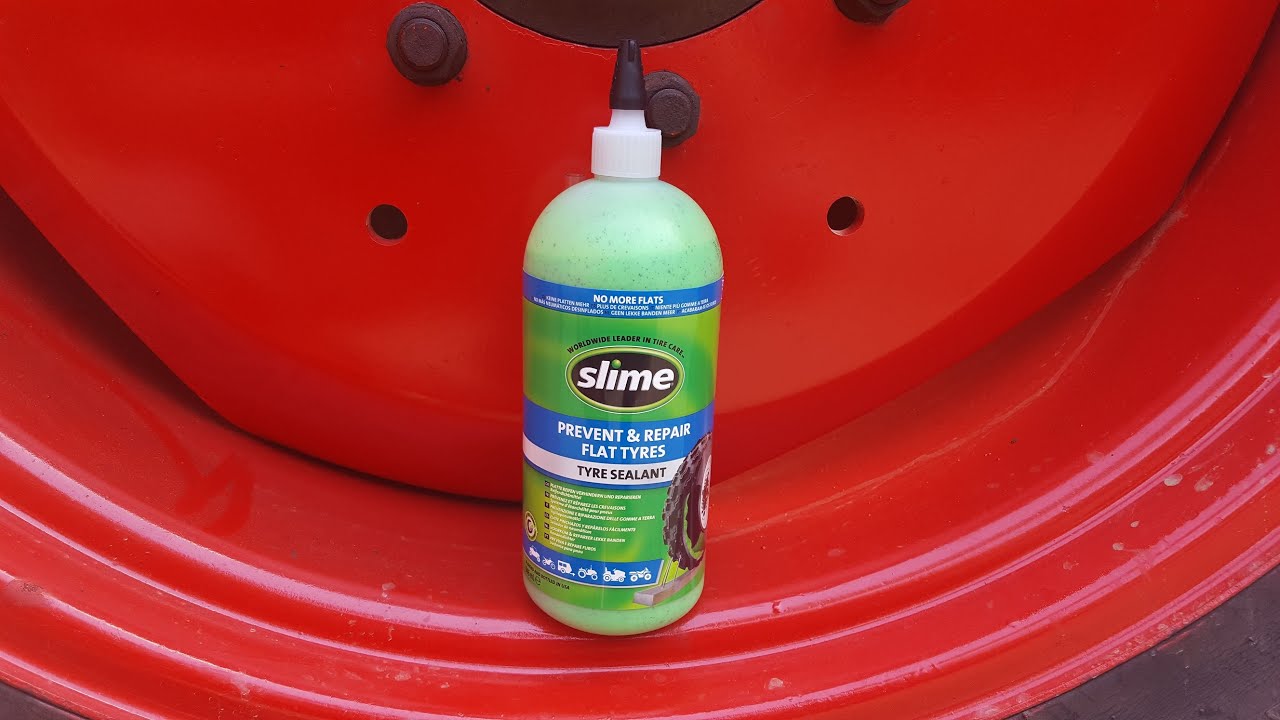 EXTREM-TEST: Green Tire SLIME -- hält es den Treckerreifen dicht???