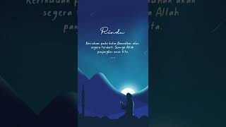Kerinduan bulan Ramadhan || story islami || tiktok hijrah #shorts #islam #ramadan