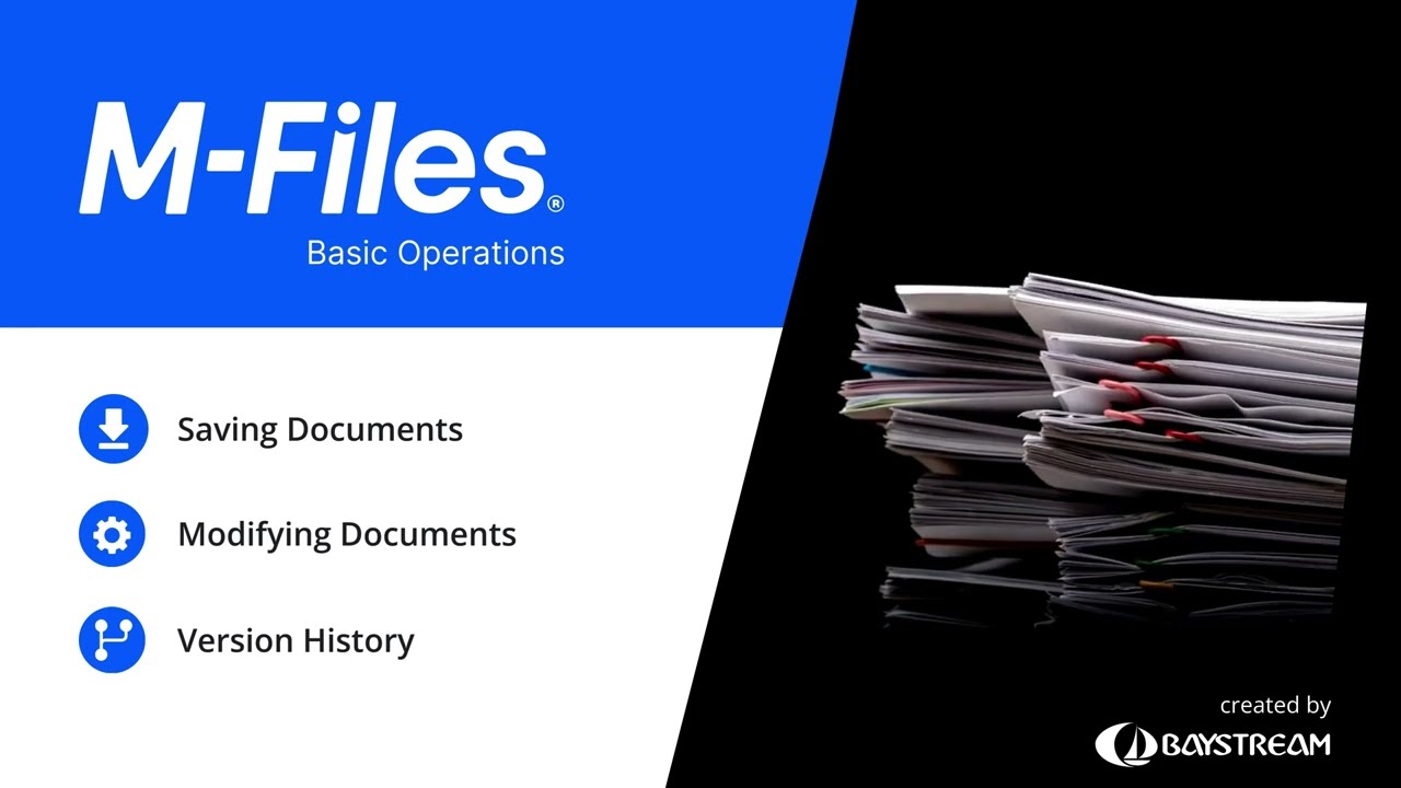 How to Save, Edit, and Manage Documents in M-Files