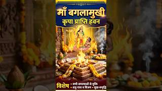 माँ बगलामुखी कृपा प्राप्ति हवन