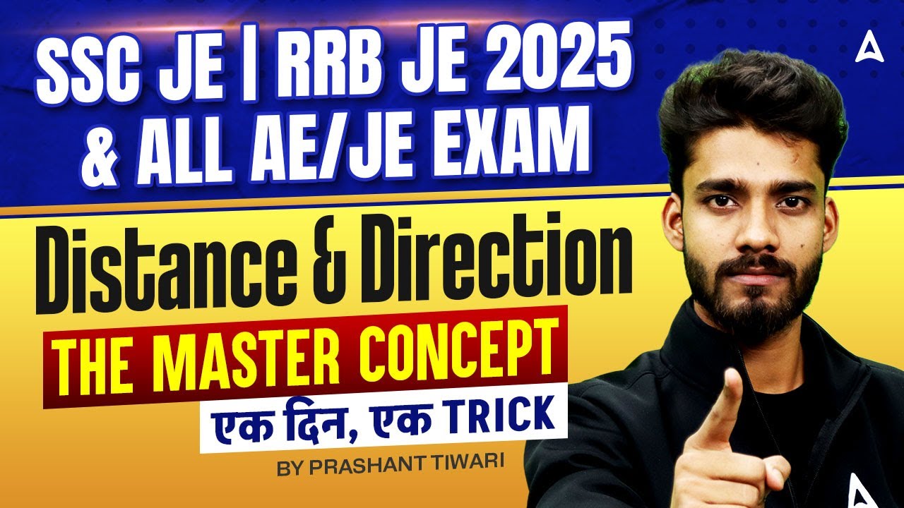 SSC JE, RRB JE & All AE/JE Exam | The Master Concept | एक दिन, एक ट्रिक | By Prashant Tiwari