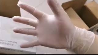 Safety disposable PVC Medical Gloves