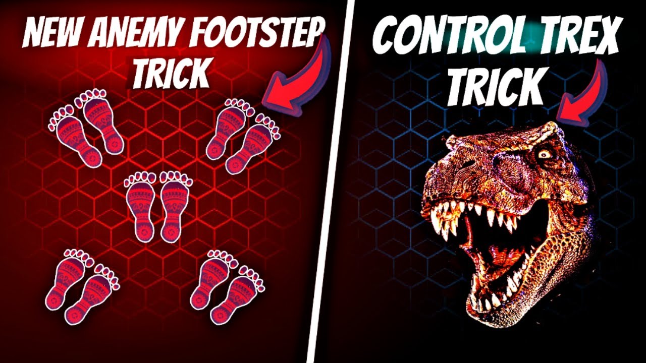 ENEMY NO FOOTSTEPS SOUND TRICK HOW TO CONTROL TREXTIPS AND TRICKS