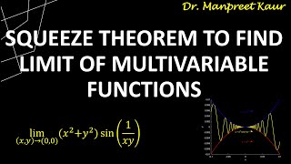 Squeeze Theorem to Find Limits in Single and Multivariable Functions