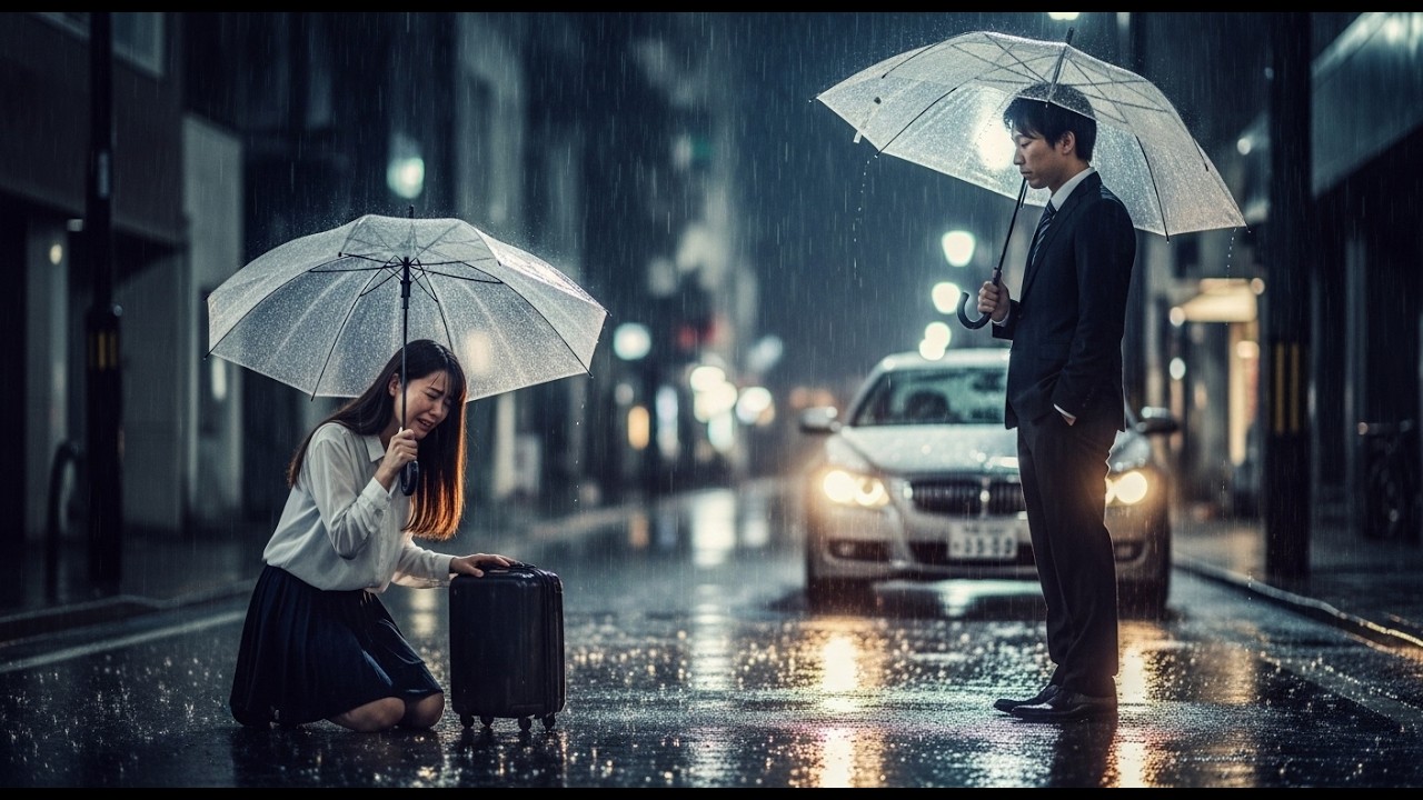 不妊の嫁     雨の夜に全てを奪われ  →  6年後、TVに映る天才双子に元夫一家が絶句した瞬間