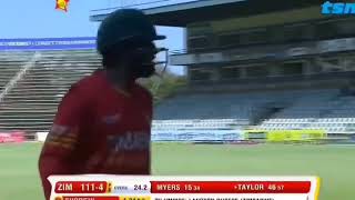 Brendan Taylor Hit Wicket - Spot Fixing or Silly Mistake? screenshot 3
