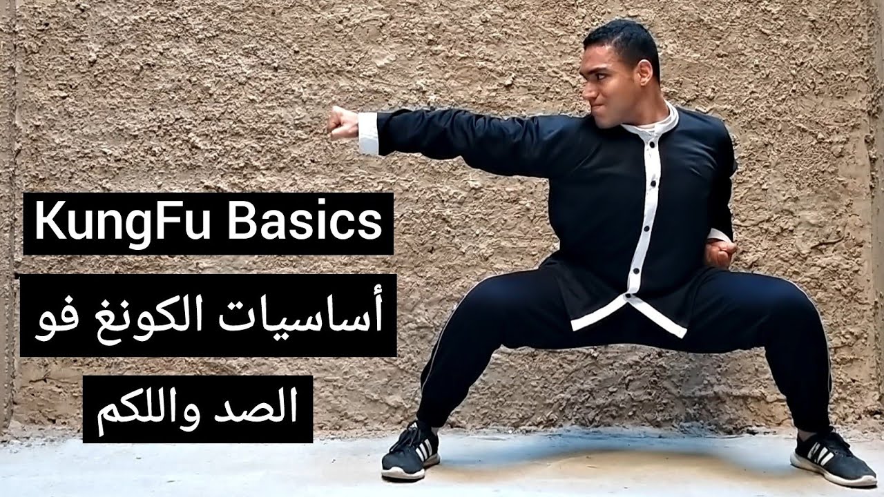 أساسيات الووشو كونغ فو  武术功夫 (الصد واللكم) | KungFu Basics | الكابتن عمر