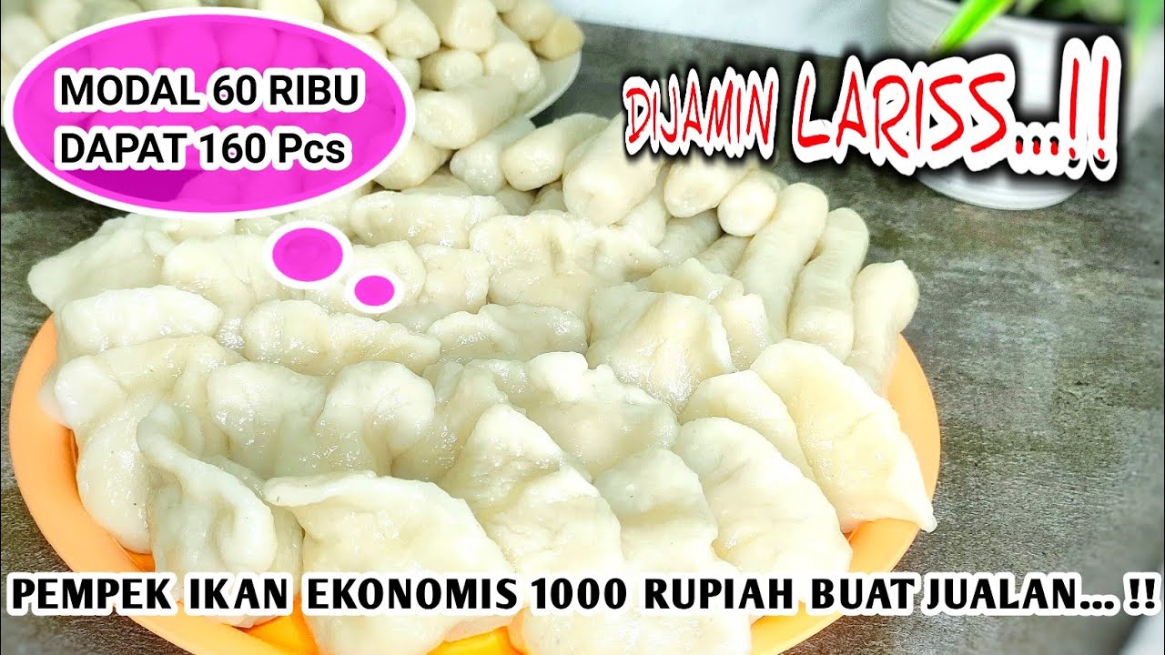 Jual Pempek Modal 60 Ribu Untung Besar!! I Ide Jualan Makanan 1000an