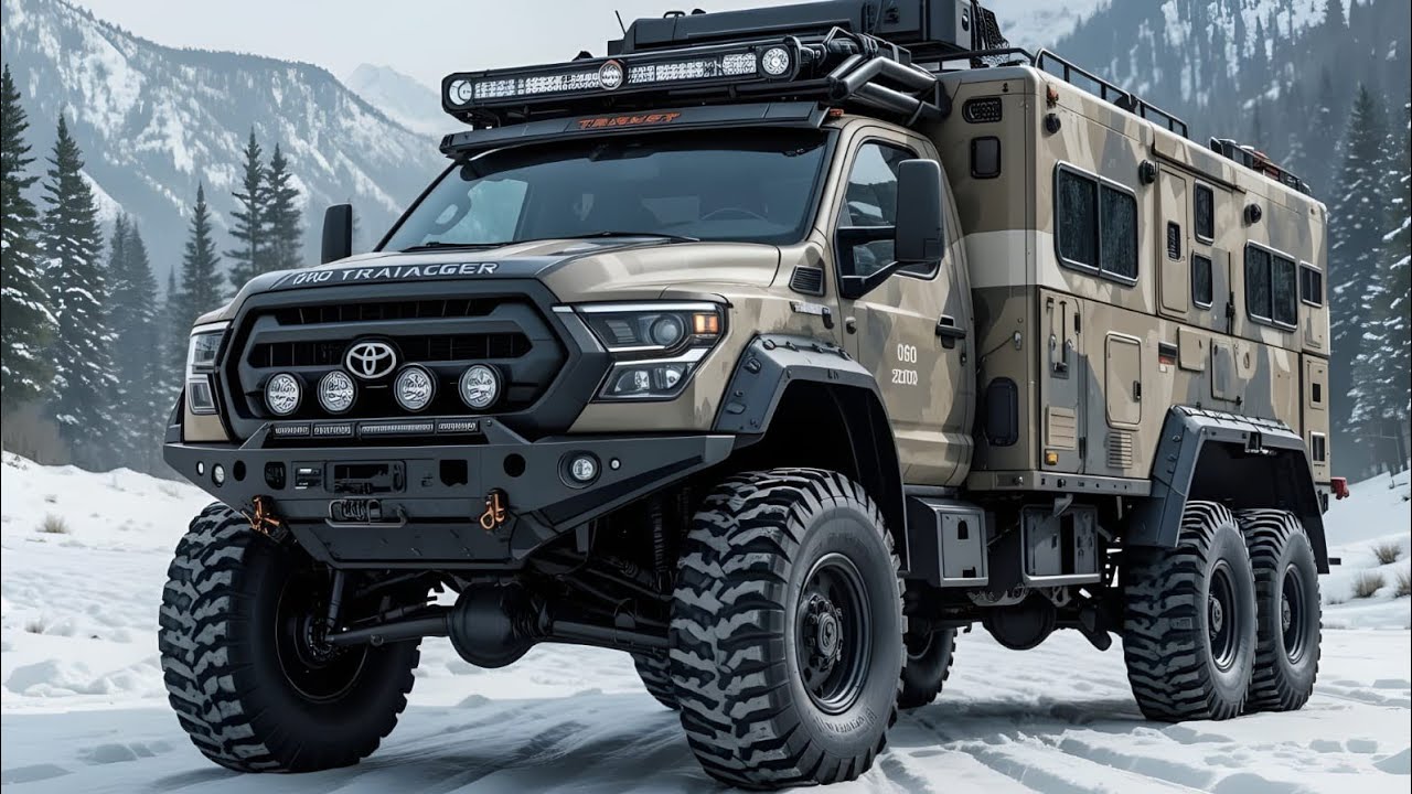 Этот Toyota TrailRanger 6×6 2026 года — результат того, что происходит, когда Toyota полностью от...