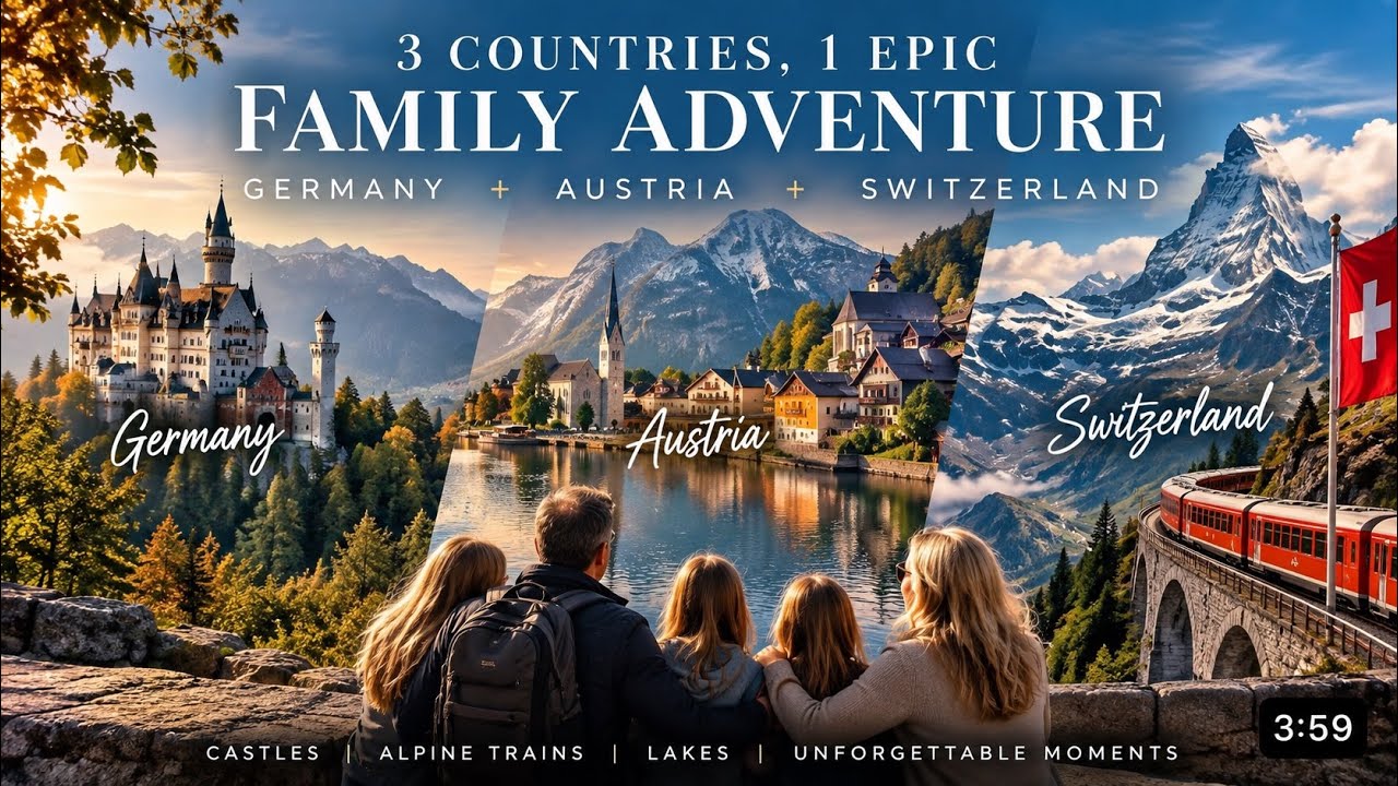 3 Countries, 1 Epic Family Adventure | Germany, Austria & Switzerland