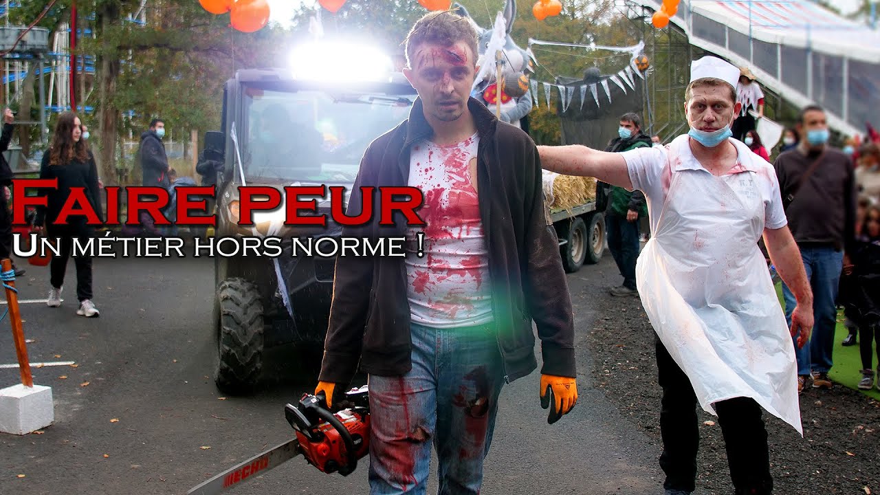 JE SUIS COMÉDIEN DANS UNE MAISON HANTÉE ! (avec une tronçonneuse) LE LUTÉCIEN