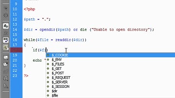 PHP: Create, View and Delete directories (Part 1)