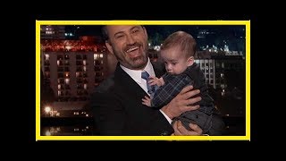 Jimmy kimmel makes emotional return to late night with baby billy