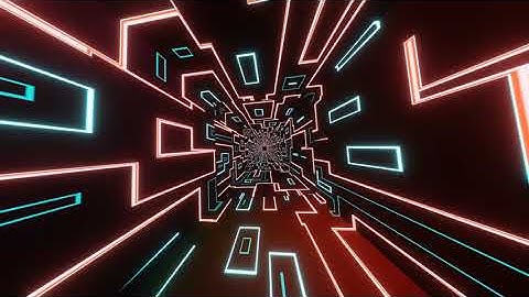 VJ LOOP NEON Teal Pink Tunnel Abstract Background Video Simple Lines Pattern 4k Screensaver