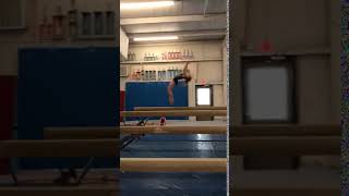 McKylee Booher Class of 2019 Switch Leap Back Tuck 3/4 Beam Series