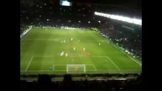 Celtic V Spartak Moscow - 5th December 2012 - Kris Commons Scores!