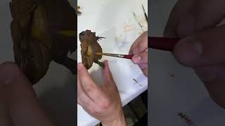 Painting Charizard, Part 2 🔥🐉 #shorts #viral #pokemon #charizard #painting #art #miniaturepainting