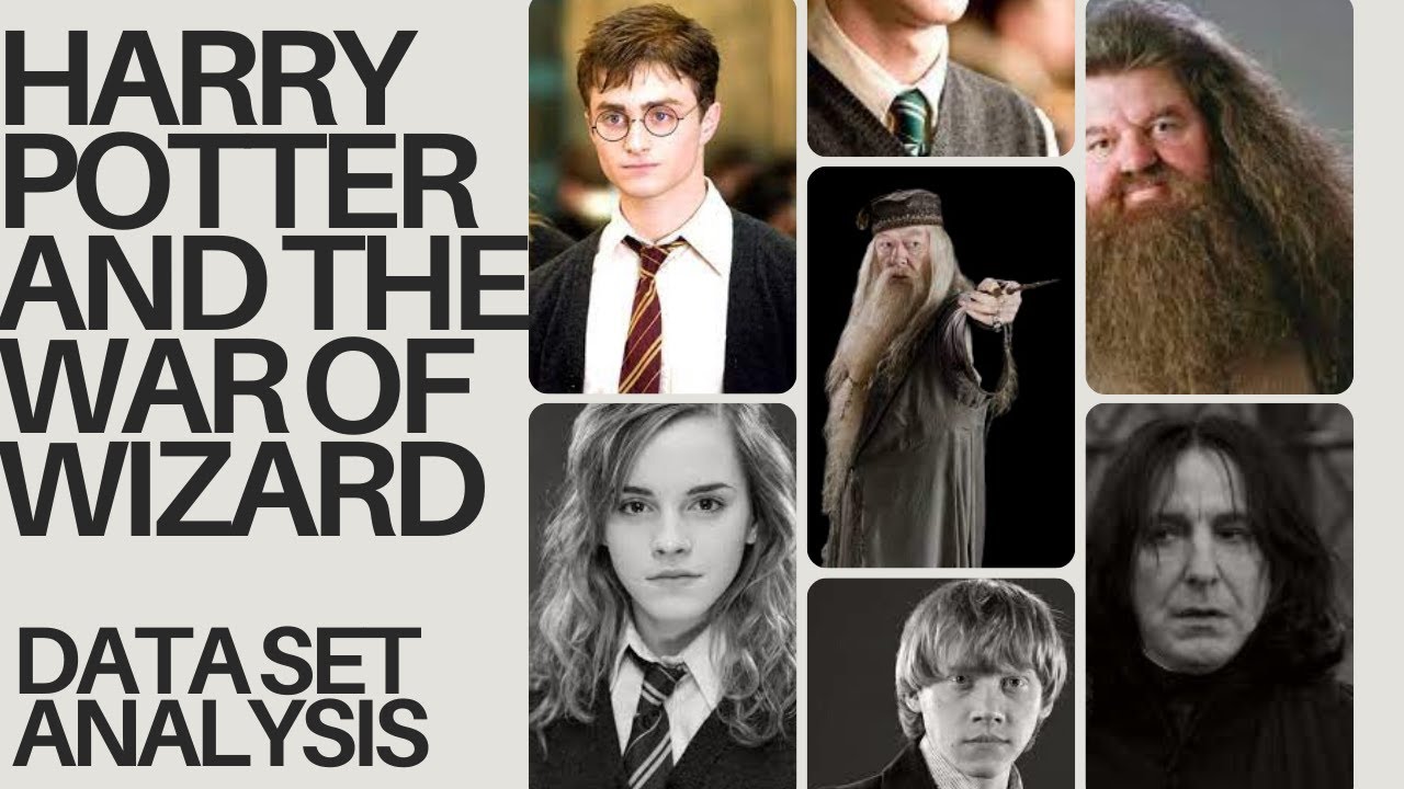 HARRY POTTER AND THE WAR OF WIZARD || DATA SET ANALYSIS || PYTHON ...