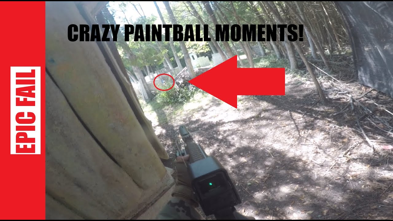 Exciting First Person Paintball Action at Newcastle Outback!
