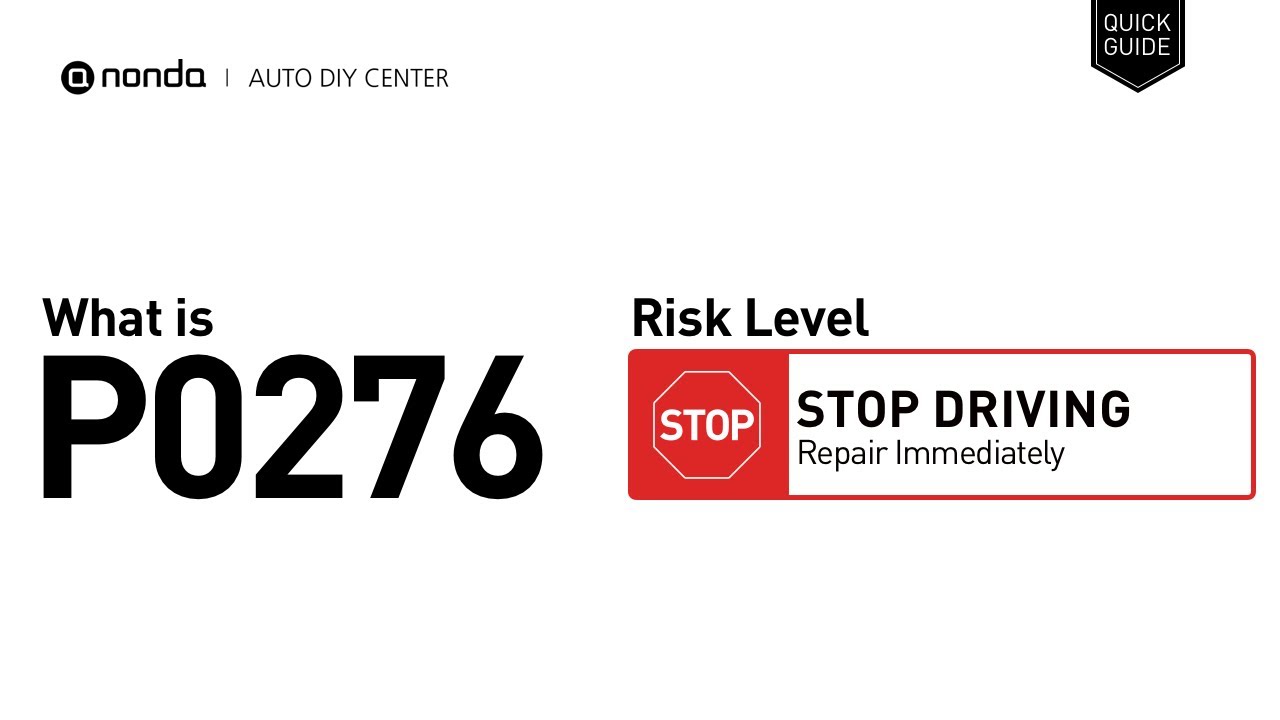 What is P0276 Engine Code [Quick Guide] - YouTube