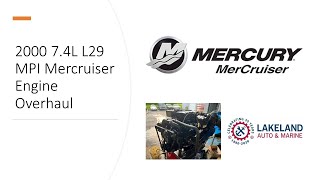 2000 Mercruiser 7.4L MPI L29 Engine Overhaul by Lakeland Auto & Marine 602 views 11 months ago 8 minutes, 48 seconds