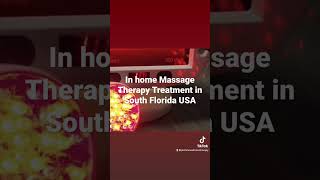 In home massage therapy treatment in South Florida USA. #massagetherapy #massagemusic #massage