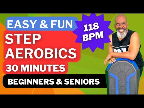 Fun Easy Christmas Step Aerobics | Senior Friendly
