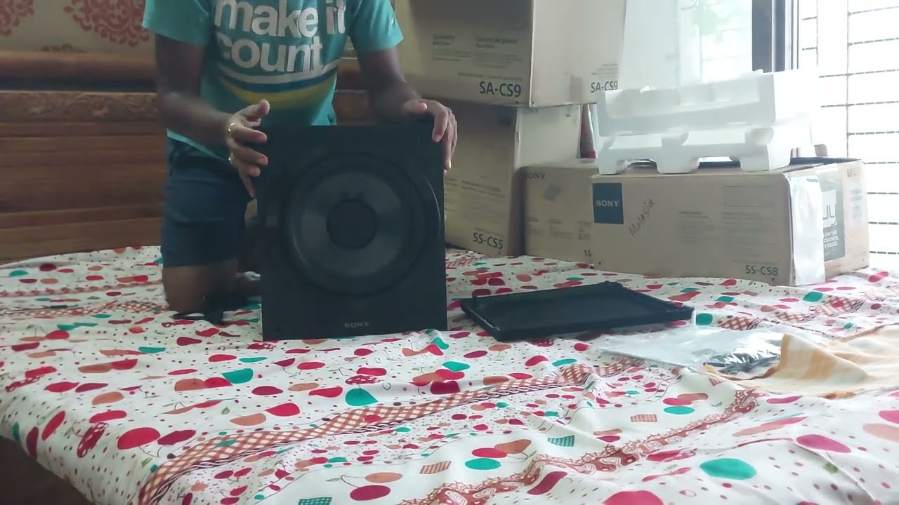 sony sacs9 10-inch active subwoofer